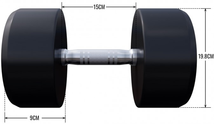 Hantla Gorilla Sports żeliwna 30 kg (4260200842695) - obraz 3