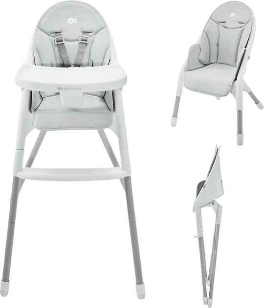 Стільчик для годування Kinderkraft Dinnly Grey (KHDINN00LGR0000) - зображення 1