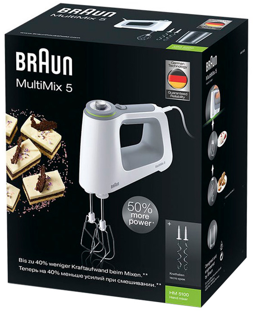 Mikser BRAUN HM 5100 WHITE - obraz 4