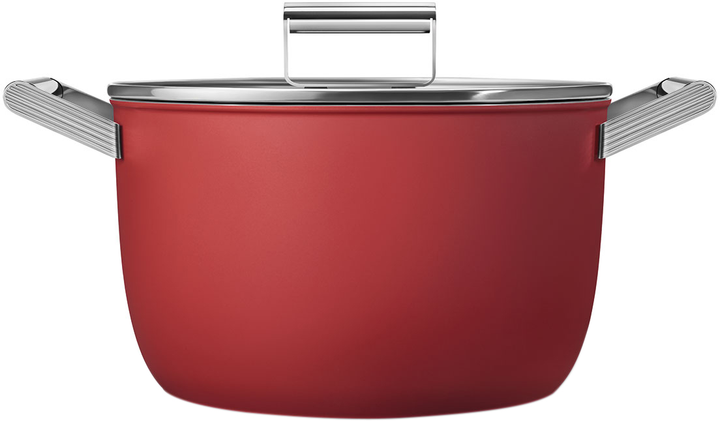 Garnek Smeg 26 cm Red (CKFC2611RDM) - obraz 1