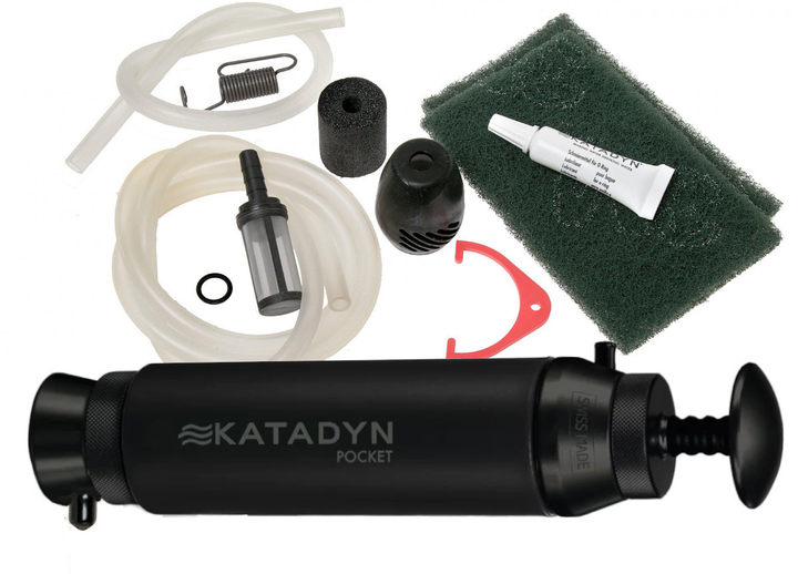 Taktyczny filtr do wody Katadyn Pocket Filter Black Edition (8020425) - obraz 5