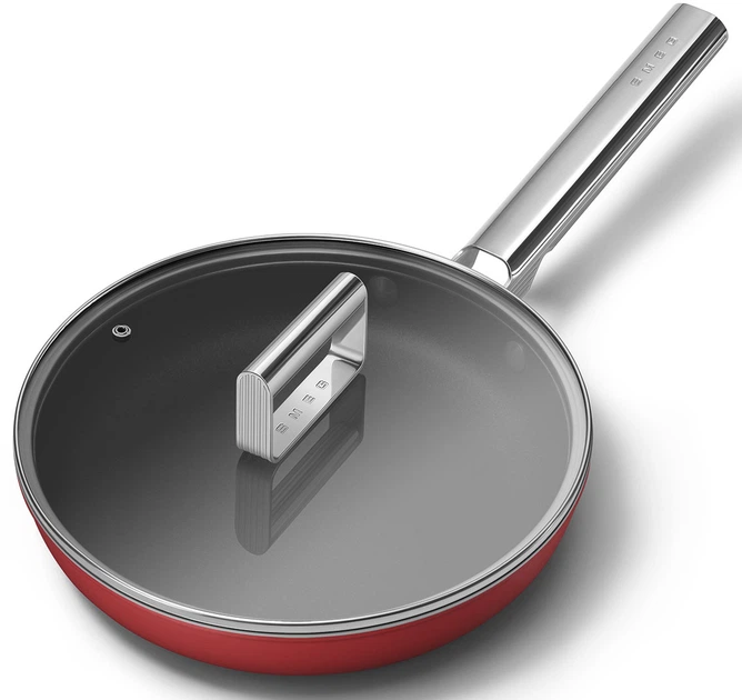 Сковорода Smeg 24 см Червона (CKFF2401RDM) - зображення 12