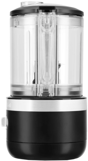 Кухонний мінікомбайн KitchenAid 5KFCB519EBM бездротовий матовий чорний - зображення 5