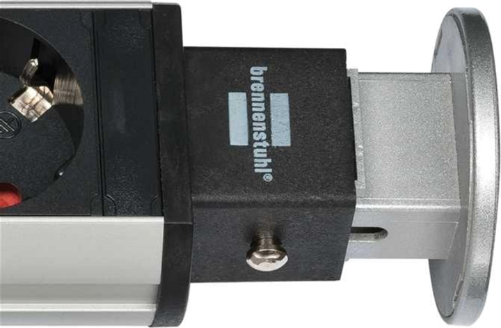 Подовжувач Brennenstuhl 3 розетки + 2 USB 2 м (1396200013) - зображення 3