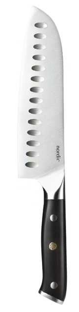 Nóż Nordic Chefs Santoku do warzyw 29 cm (5711336035332) - obraz 1