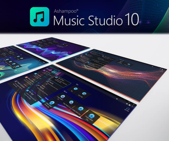 Музичний редактор для багатьох форматів, Ashampoo Music Studio 10, безтермінова ліцензія, 1 ПК - изображение 3