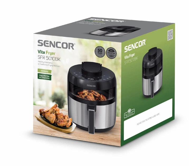 Мультипечь Sencor VITA SFR5010BK 1500 Вт 5 л 8 программ черная - изображение 13