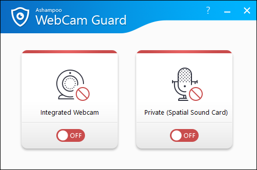Захист від стороннього доступу до вебкамери, Ashampoo WebCam Guard, 10 ПК, безтермінова ліцензія - Фото 3 Захист від стороннього доступу до вебкамери, Ashampoo WebCam Guard, 10 ПК, безтермінова ліцензія - изображение 3