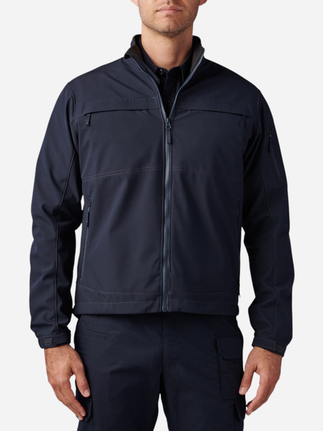 Тактична куртка на флісі чоловіча 5.11 Tactical 48373ABR-724 L Dark Navy (2000980663866) - зображення 1