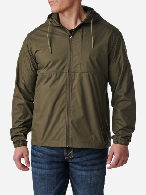 Тактична куртка чоловіча 5.11 Tactical 48368ABR-186 L Ranger Green (888579793116) - зображення 1