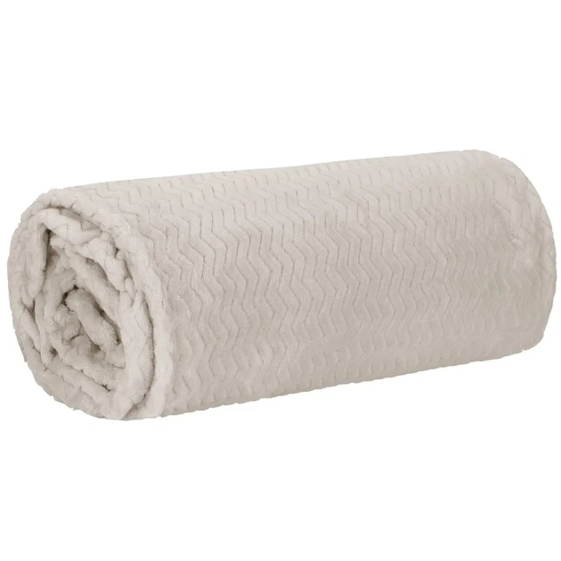 Плед-покрывало Extra Soft Springos HA7131 серый 130x180 см - изображение 5