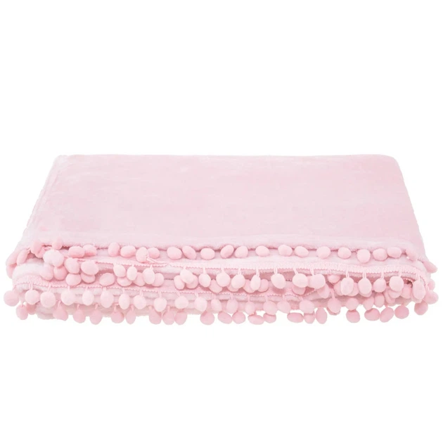 Плед-покрывало Extra Soft Springos HA7087 розовый 200x220 см. - изображение 2