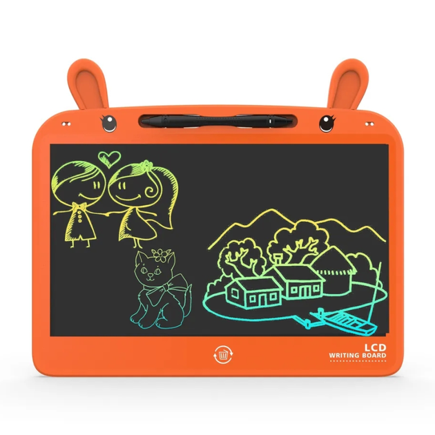 Графічний планшет Kids Pad 13,5" Color Hare Orange (2000985000727) - Фото 1 Графічний планшет Kids Pad 13,5" Color Hare Orange (2000985000727) - изображение 1