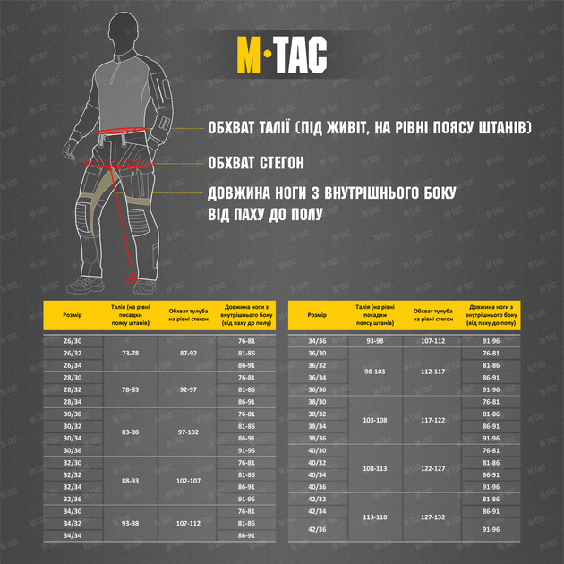 Штани M-TAC Aggressor Gen II MM14 Ripstop M/S піксель - зображення 2