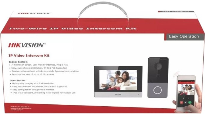 Zestaw wideodomofonowy IP HiLook IP-VIS-SLIM-W - obraz 7