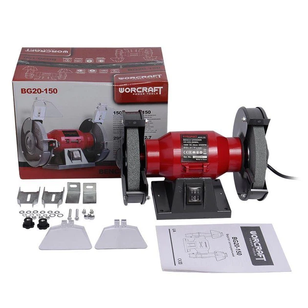 Станок заточной Worcraft BG20-150, заточный - изображение 10