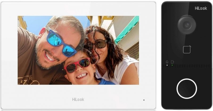 Відеодомофон HiLook IP-VIS-SLIM-W - зображення 1