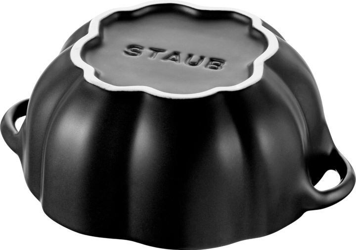Каструля Staub Mini Cocotte у формі гарбуза Чорна 500 мл (4009839397271) - зображення 6