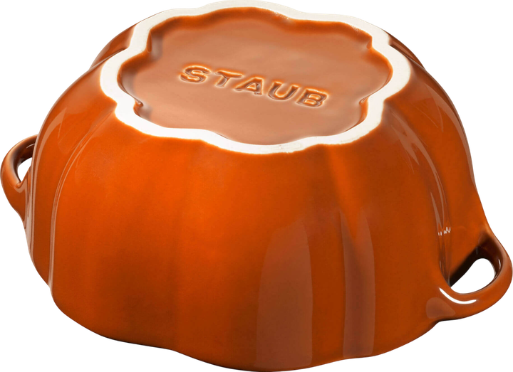 Garnek Staub Mini Cocotte w kształcie dyni Pomarańczowy 500 ml (4009839397271)  - obraz 6