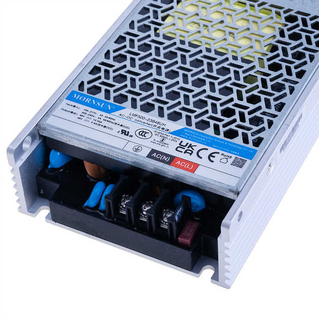 Встраиваемый блок питания в металлическом корпусе 500W 48V LMF500-23B48UH Mornsun - изображение 2