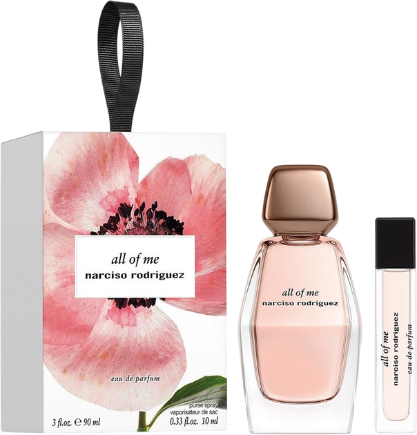 Zestaw damski Narciso Rodriguez All Of Me Woda perfumowana 90 ml + Woda perfumowana 10 ml (3423222108755) - obraz 1