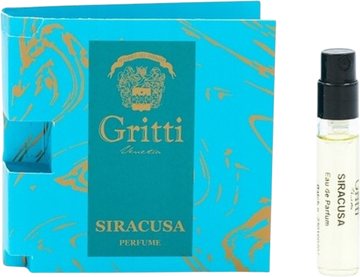 Próbka Woda perfumowana unisex Dr. Gritti Siracusa 2 ml (8052204132065) - obraz 1