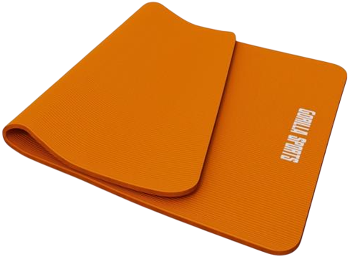 Mata do jogi Gorilla Sports 190 x 60 x 1.5 cm Orange (4260200847188) - obraz 2