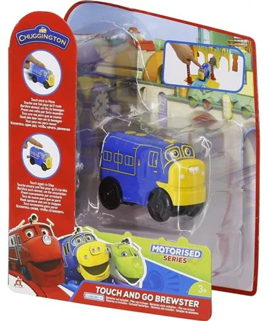 Локомотив TM Toys Chuggington Motorised series Touch & Go Brewster (6911400407372) - зображення 2