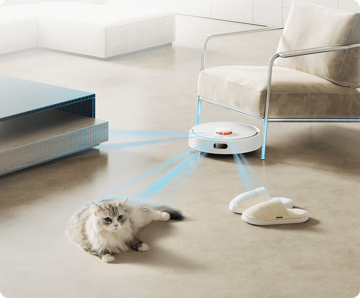 Робот-пылесос Xiaomi Robot Vacuum S20 (BHR8629EU) белый - изображение 6