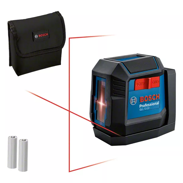 Нівелір лазерний Bosch GLL 12-22, до 12м, 0.3мм/м, чохол, 0.35кг - зображення 3