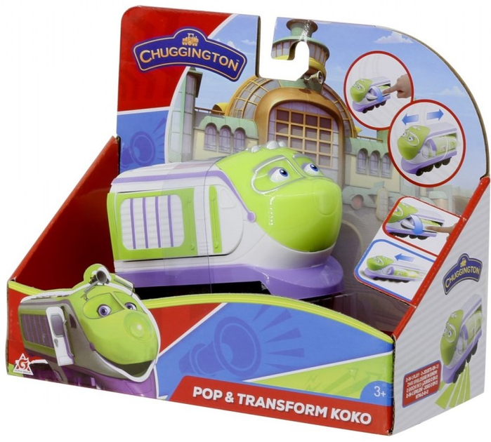 Локомотив TM Toys Chuggington Pop & Transform Koko (6911400392814