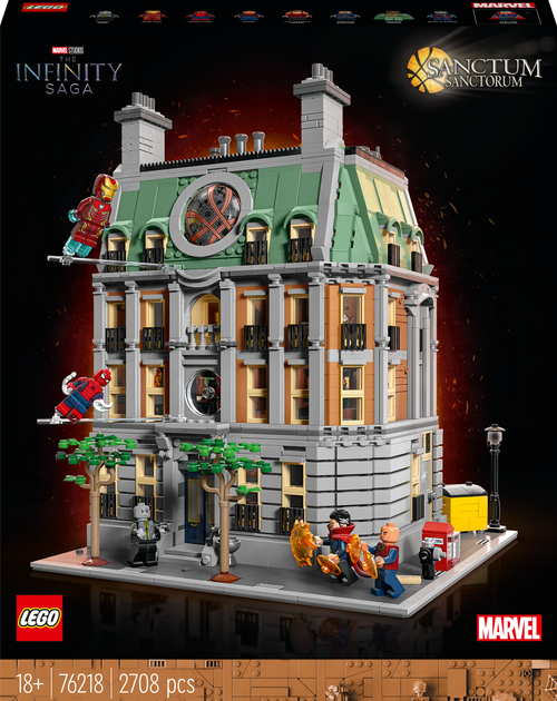 Конструктор LEGO Super Heroes Санктум Санкторум 2708 деталей (76218) (955555907193559) - Уцінка - зображення 1