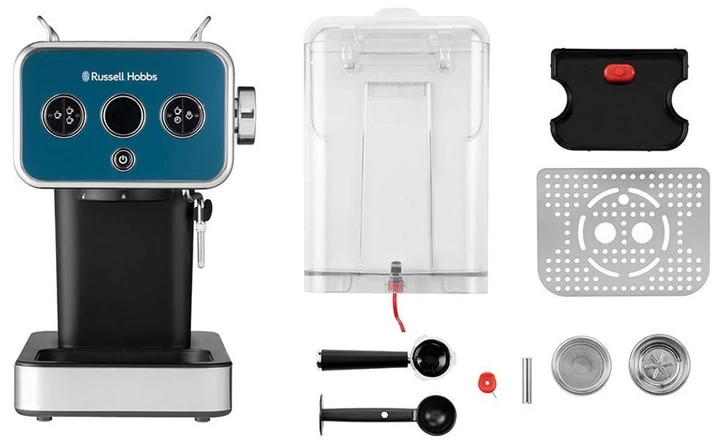 Кавоварка еспрессо Russell Hobbs 26451-56 Distinctions Ocean (6899416) - изображение 2