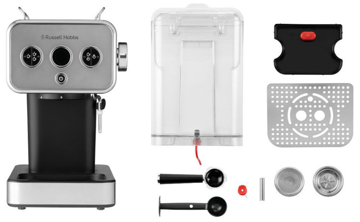 Кофеварка еспресо Russell Hobbs 26452-56 Distinctions Titanium (6899417) - зображення 2