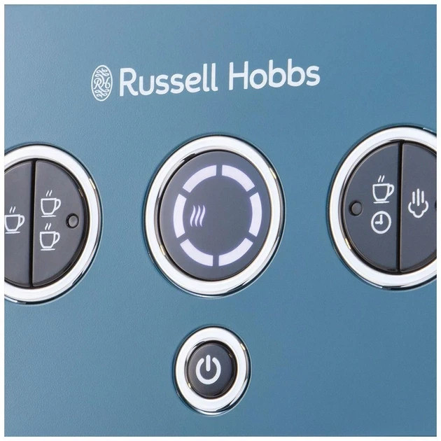 Кавоварка еспрессо Russell Hobbs 26451-56 Distinctions Ocean (6899416) - изображение 5