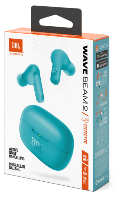 Гарнітура JBL WAVE BEAM 2 Blue (JBLWBEAM2BLU) (7065570) - зображення 11