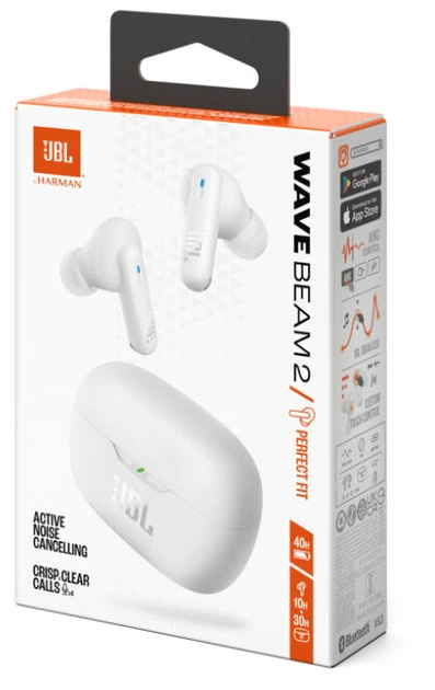 Гарнітура JBL WAVE BEAM 2 White (JBLWBEAM2WHT) (7065572) - изображение 11