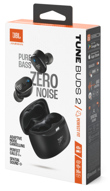 Гарнітура JBL TUNE BUDS 2 Black (JBLTBUDS2BLK) (7065577) - Фото 7 Гарнітура JBL TUNE BUDS 2 Black (JBLTBUDS2BLK) (7065577) - изображение 7