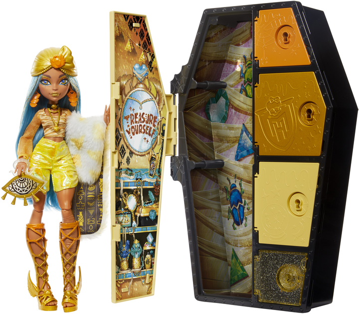 Zestaw niespodzianka Monster High Straszysekrety Cleo de Nile (0194735139293) - obraz 2