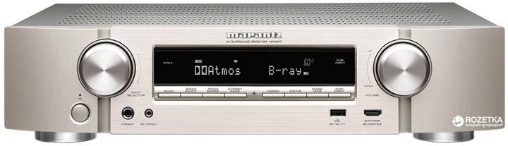 マランツ　NR1607 AV-ресивер Marantz NR-1607 Silver-Gold – фото, отзывы