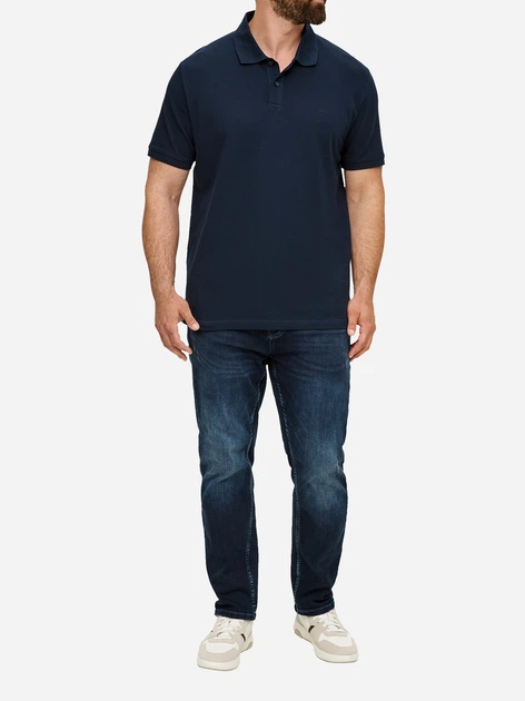 Koszulka polo męska s.Oliver 10.3.16.13.121.2139798-5978 5XL Granatowa (4099973753651) - obraz 3