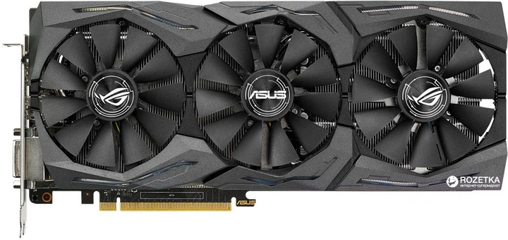 Видеокарта Asus PCI-Ex GeForce GTX 1080 ROG Strix 8GB GDDR5X
