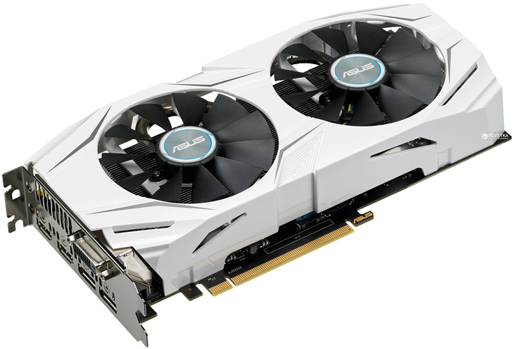 Видеокарта Asus PCI-Ex GeForce GTX 1060 Dual 6GB GDDR5 (192bit) (1569/ ...