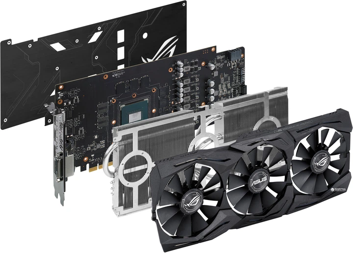 ASUS STRIX GTX1060 6GBグラフィックボード ASUS R.O.G. STRIX GTX1060 6GB GDDR5ビデオカード