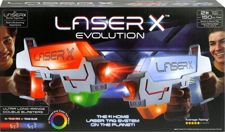 Zestaw blasterów TM Toys Laser X Evolution LAS88178 (0042409881781) - obraz 1