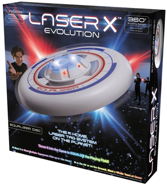 Набір для гри TM Toys Laser X Evolution Диск LAS88179 (0042409881798) - зображення 2
