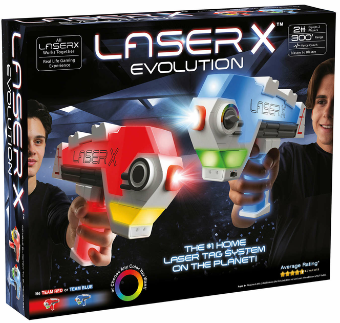 Zestaw blasterów TM Toys Laser X Evolution LAS88908 (0042409889084) - obraz 1