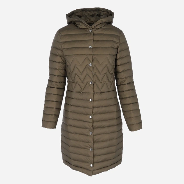 Kurtka puchowa damska długa PERSO BLH919013FX 3XL Khaki (5908312932024) - obraz 5