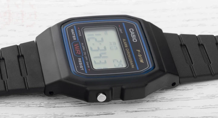 Наручные часы CASIO F-91W-1YEG - изображение 4