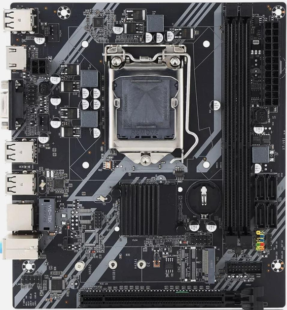 Материнська плата 1155 (H61) MUCAI 2xDDR3, M.2 NVME SDD Int.Video(CPU ...